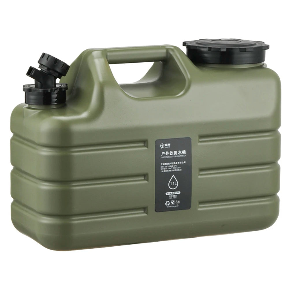 Shunmaii Large Capacity Camping Water Bucket With Detachable Faucet