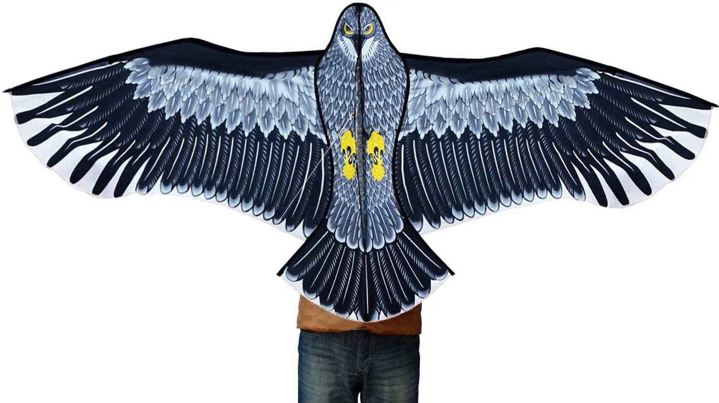 Outdoor Eagle Kite With Handle Line for Adults and Kids
