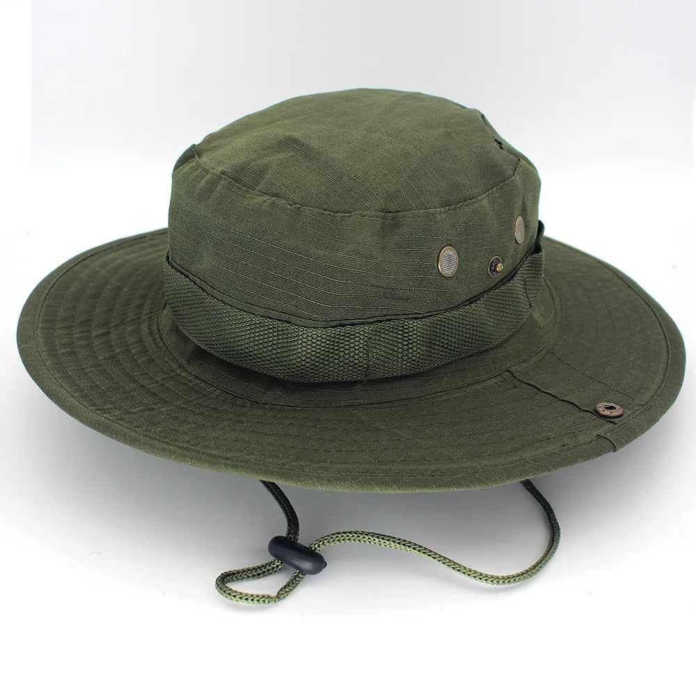 Linling Camouflage Tactical Boonie Hat For Outdoor Activities