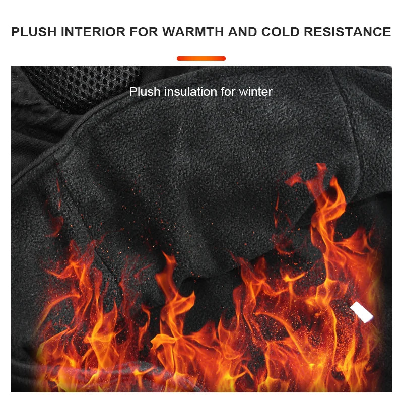 Savior Heat Electric Ski Mask Battery Powered Thermal Rechargeable Balaclava