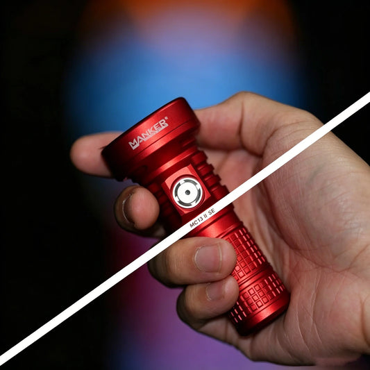 Manker MC13 II SE Flashlight 4500 Lumen USB C Rechargeable