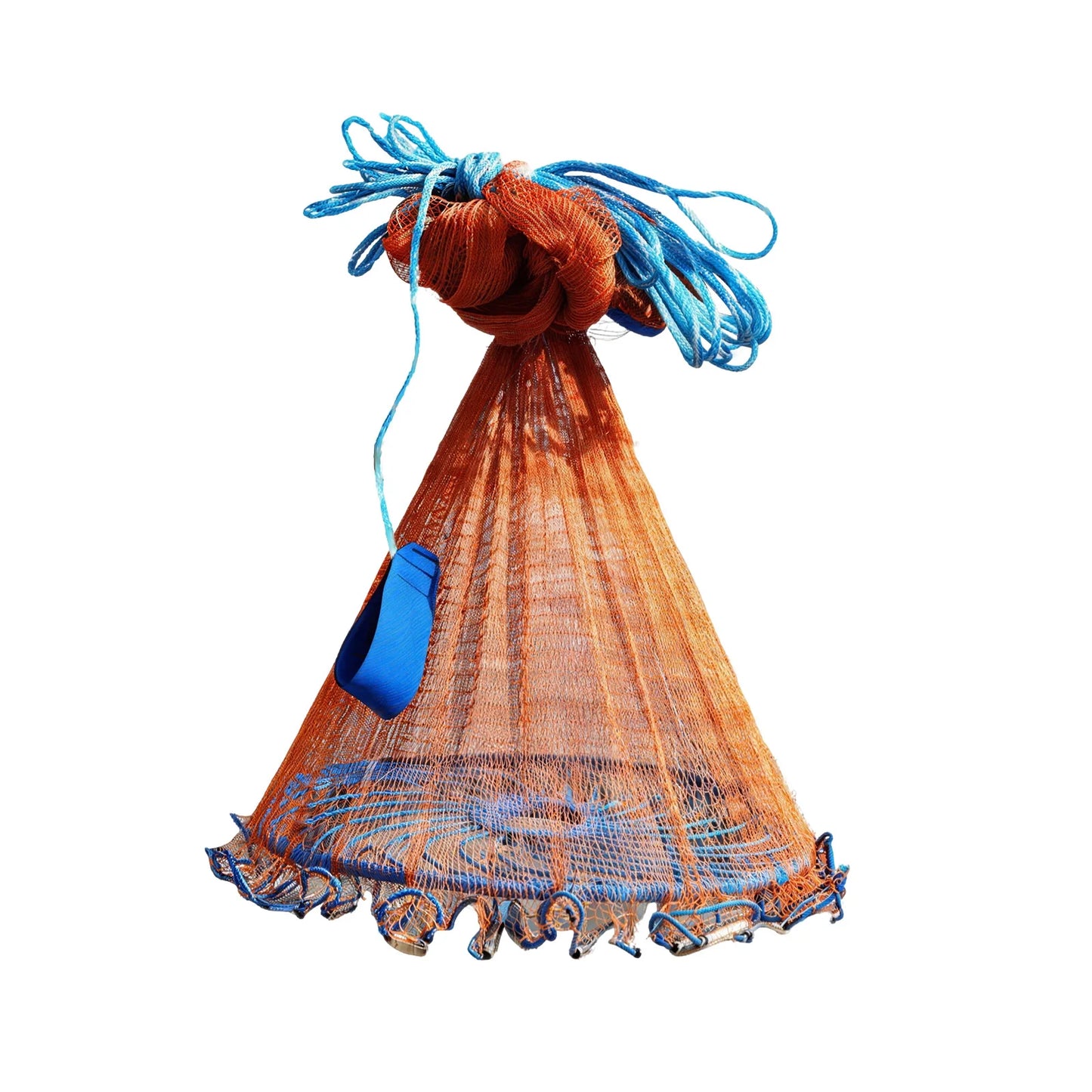 Hand Throwing Cast Net for Bait Fishing Deploy Quickly