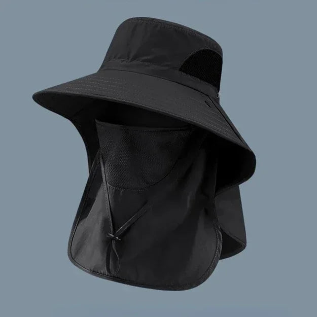 UV Protective Outdoor Sun Hat With Neck Flap For All