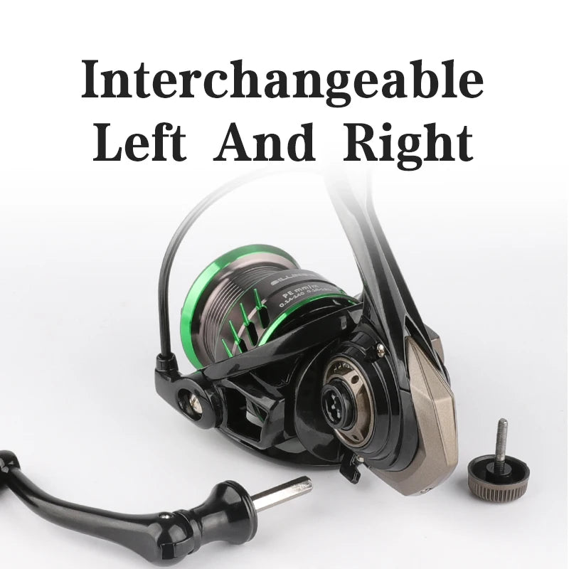 Billings Spinning Reel 5 To 1 Gear Ratio CNC Aluminum