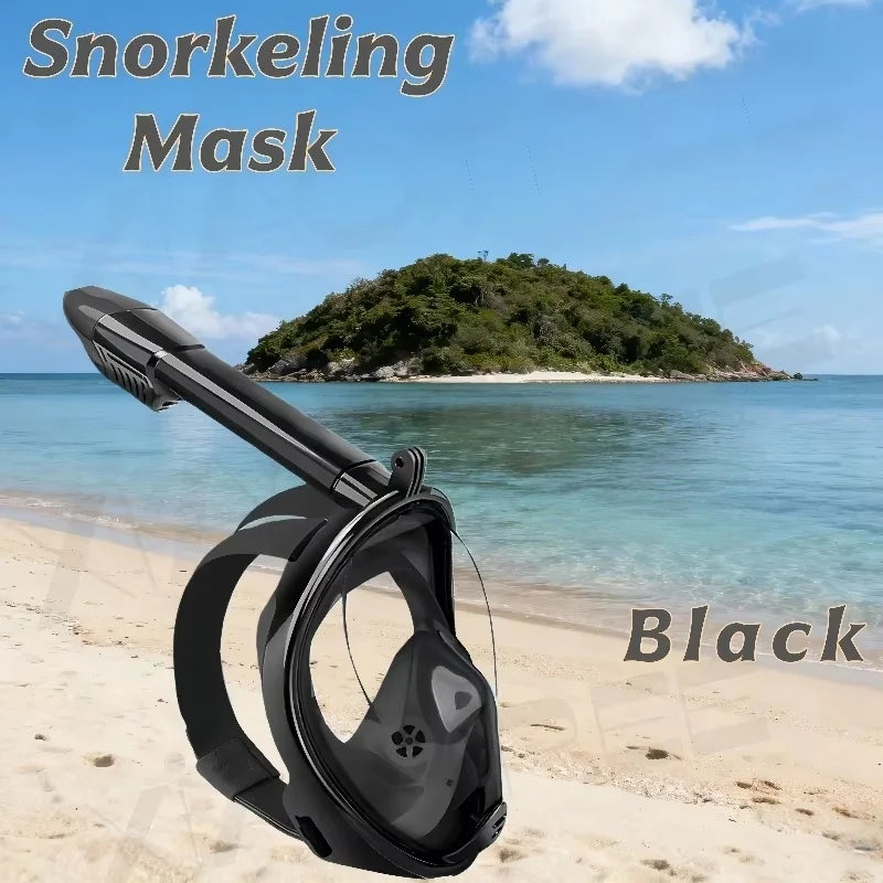 Full Face Snorkeling Mask For Kids And Adults Anti Fog