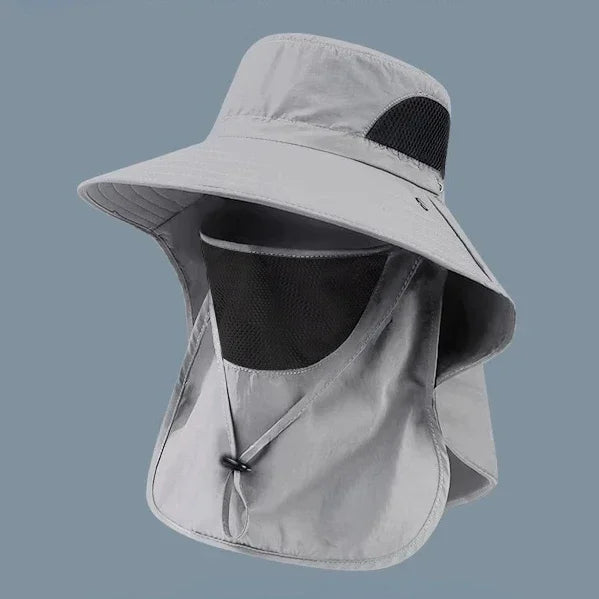 UV Protective Outdoor Sun Hat With Neck Flap For All