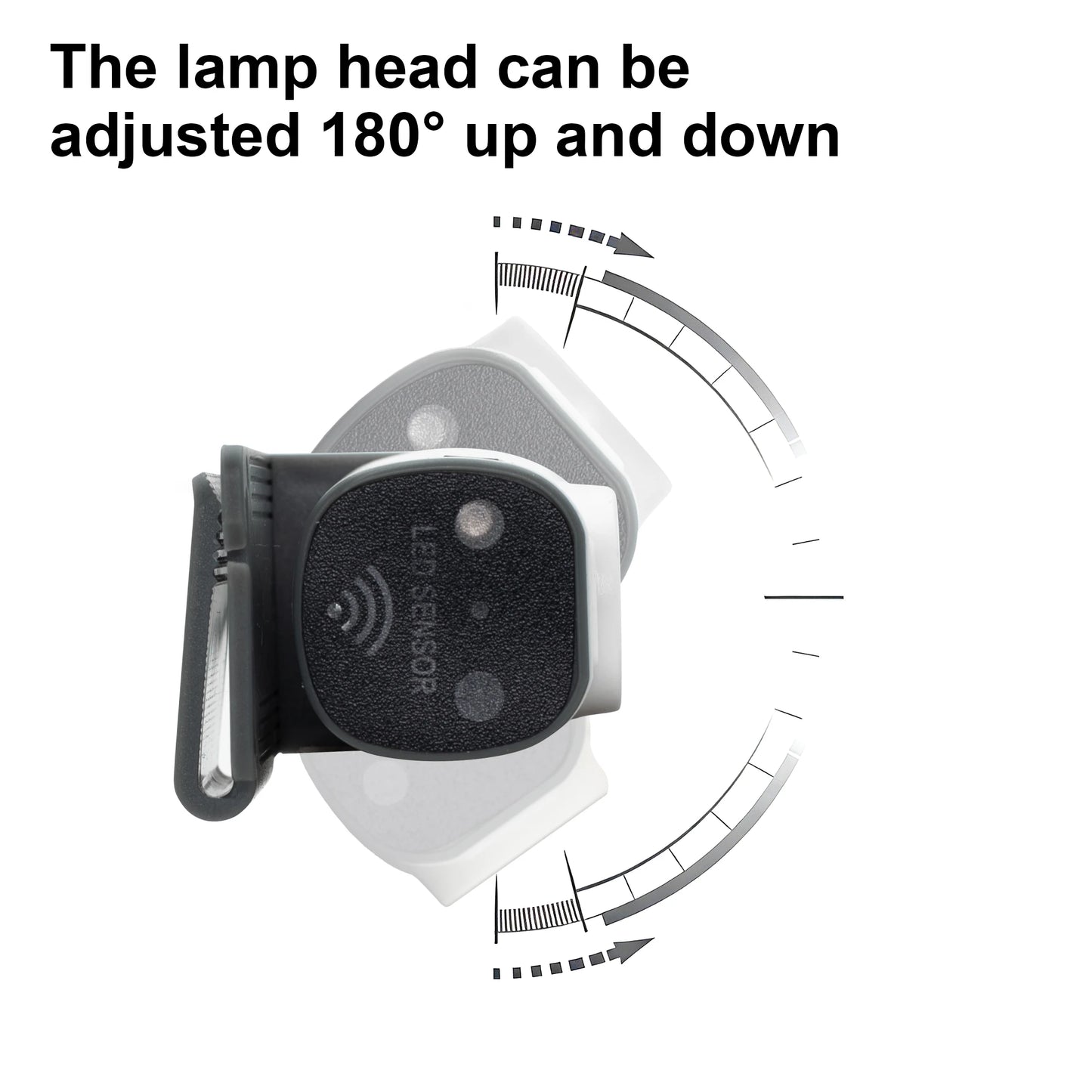 COB LED Headlamp USB Headlight Torch Work Light for Hiking