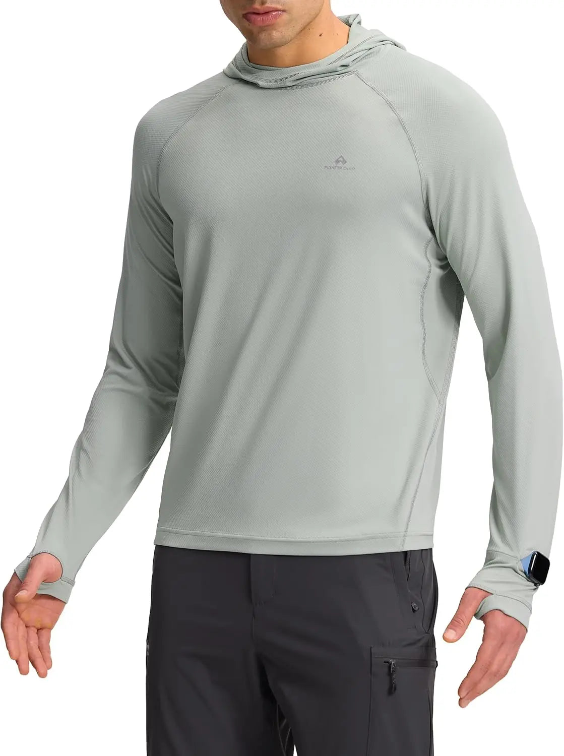 Pioneer Camp Mens UPF Fifty Sun Hoodie Shirt Quick Dry