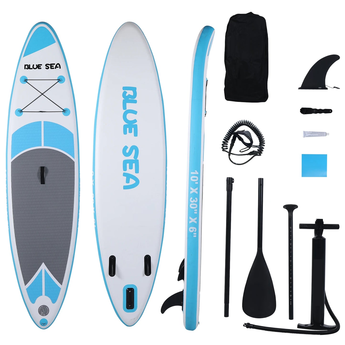 HHSJZWCY Inflatable Stand Up Paddle Board with Anti Slip Deck