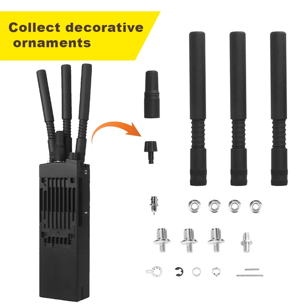 MPU5 DIY Walkie Talkie Handheld Transceiver Interphone Seal Case