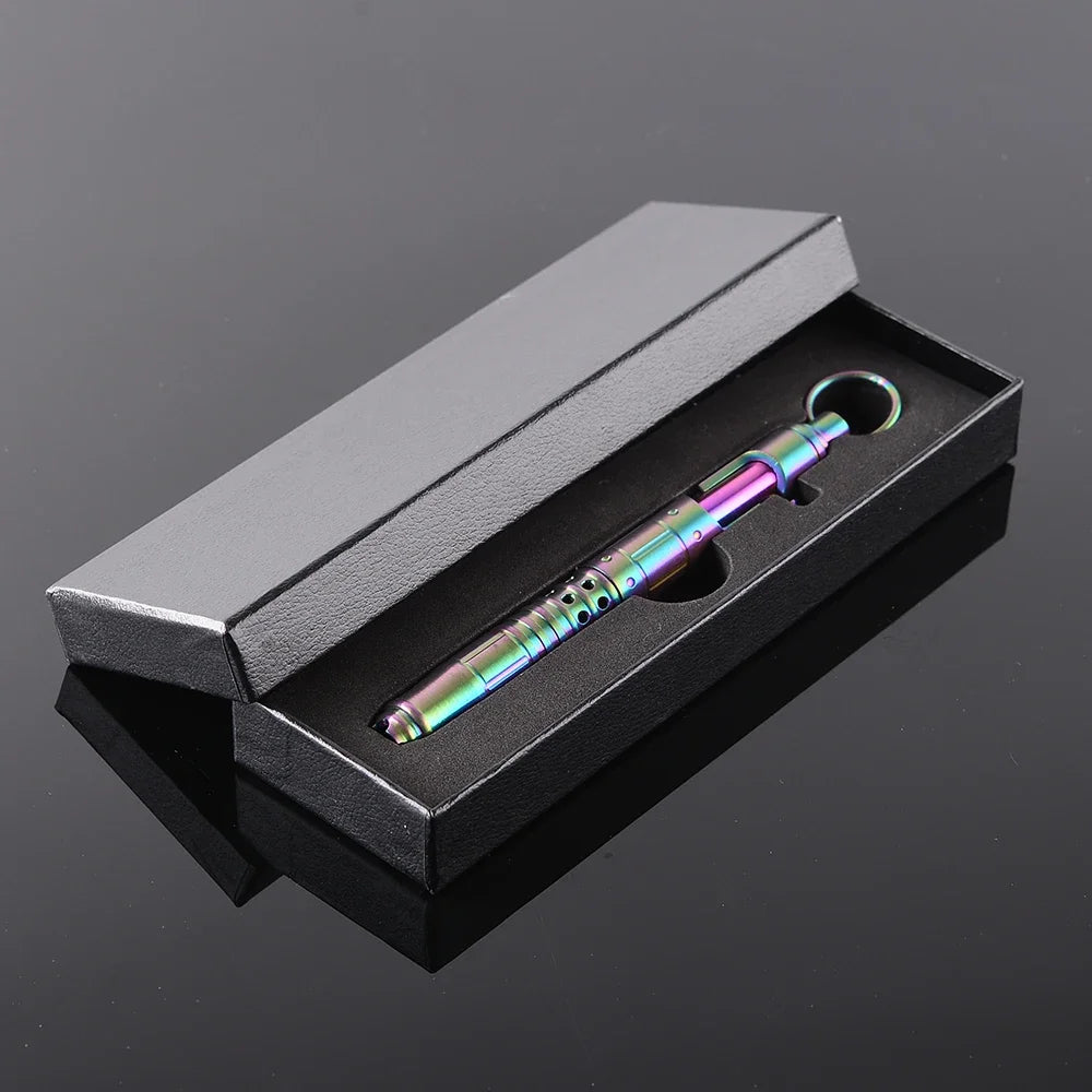 Titanium TC4 Bolt Tactical Pen Multifunction Self Defense Glass Breaker