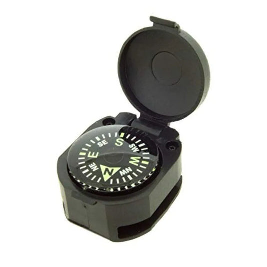Wrist Turtle Armoured Compass With Closing Cover For Survival Bracelet