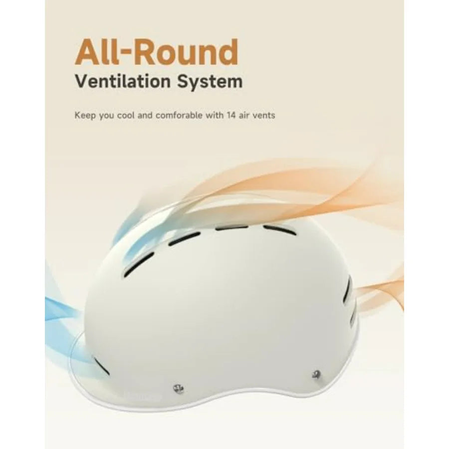 Adult Bike Helmet Adjustable Cycling Helmet For Men And Women