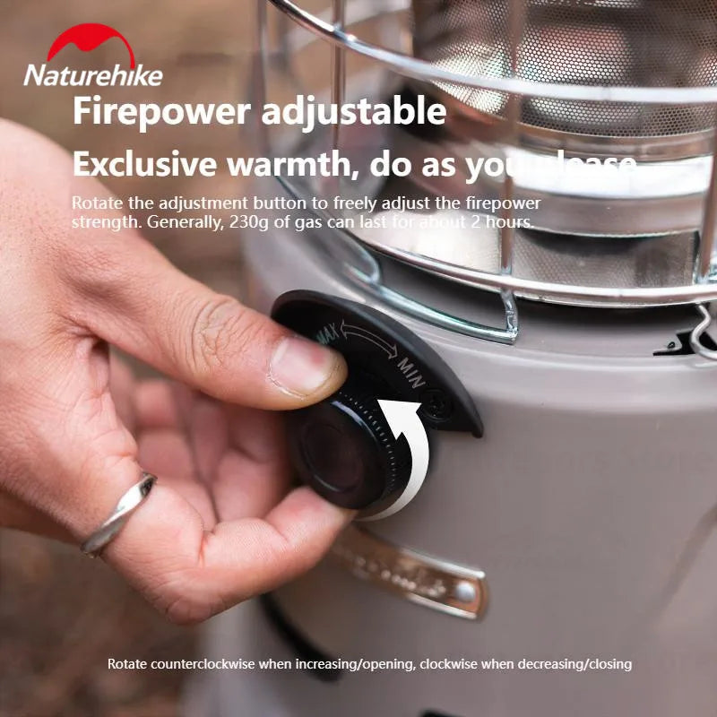 Naturehike 2700W Ultralight Portable Butane Heating Burner Camp Stove