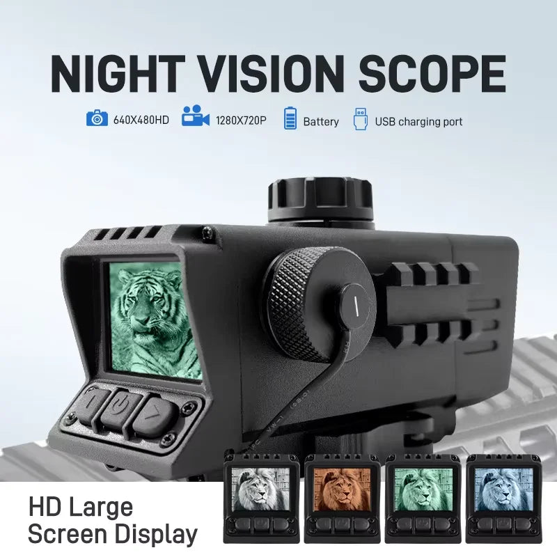 Goyojo Digital Night Vision Scope Featuring Video Recording and BDC