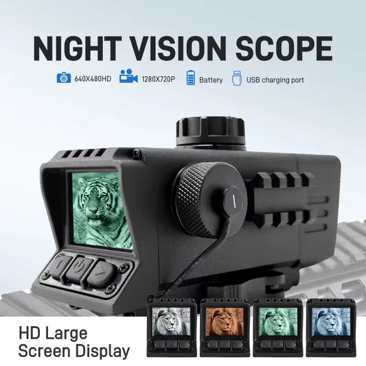 Goyojo Digital Night Vision Scope Featuring Video Recording and BDC