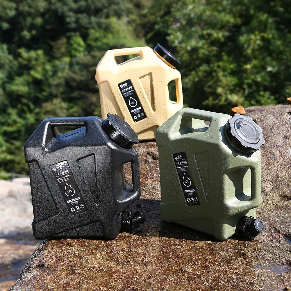 APWIKOGER Camping Water Container Portable Water Storage Carrier Outdoors