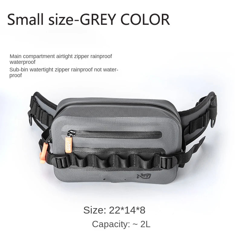 LINNHUE Waterproof Fishing Tackle Bag Fanny Pack