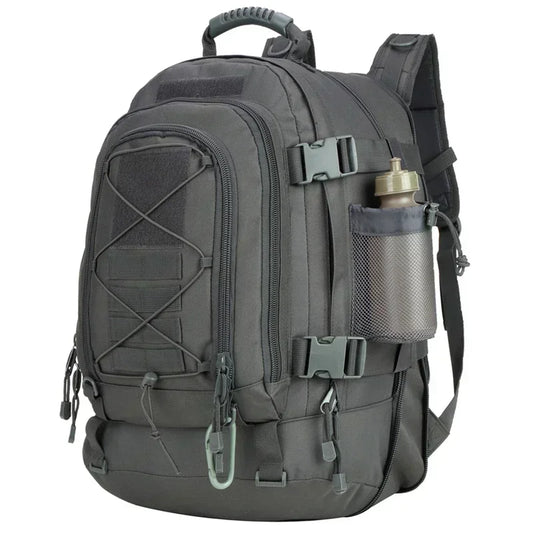 Water Resistant Tactical Nylon Backpack For Outdoor Hiking Travel