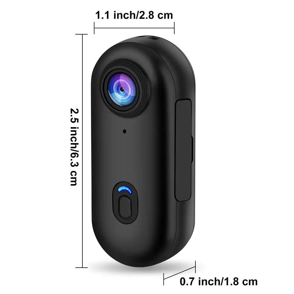 KIDKD 4K Action Camera for Bicycle Motorcycle Helmet WiFi