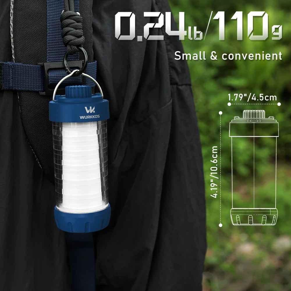 Wurkkos CL01 Mini RGB Flashlight 550 Lumen 21700 Power Bank