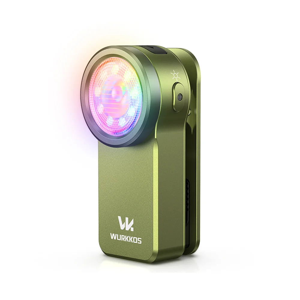 Wurkkos HD03 Clip Light 680LM USB C Rechargeable Flashlight