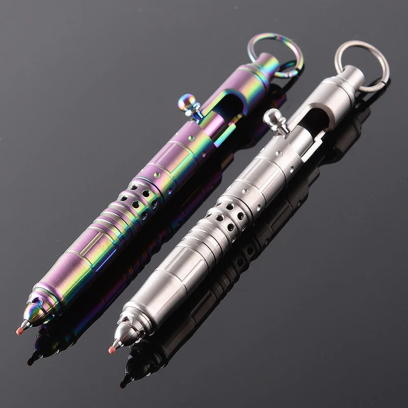 Titanium TC4 Bolt Tactical Pen Multifunction Self Defense Glass Breaker