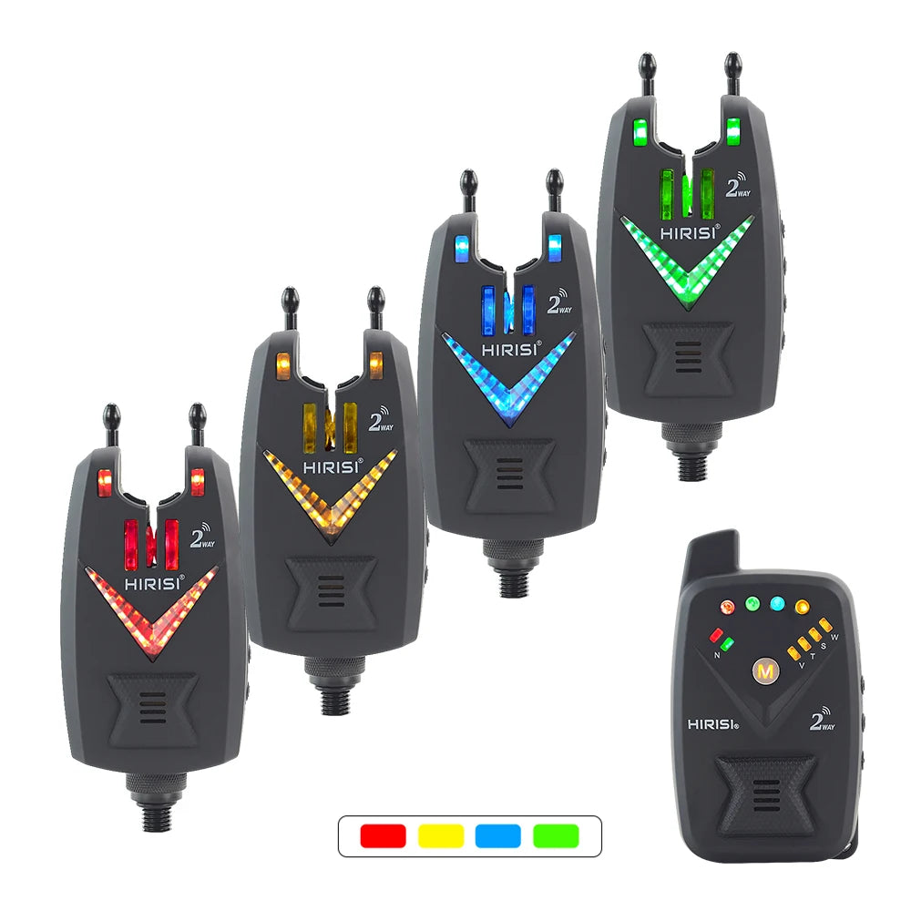 Hirisi Carp Fishing Alarm Set Wireless Bite Alarm S3 Remote