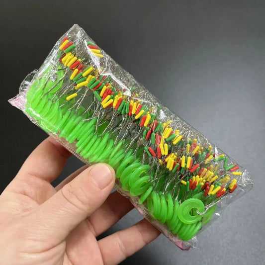 600 Pcs Rubber Stopper Fishing Bobber Float Oval Bean