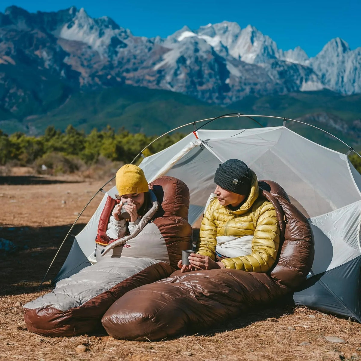 Naturehike Ultralight Duck Down Mummy Sleeping Bag For Camping