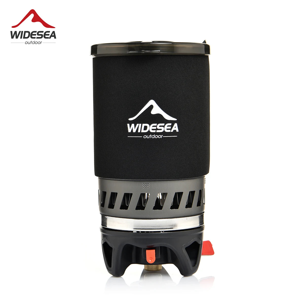 Widesea Camping Cooking System Outdoor Gas Stove With Heat Exchanger