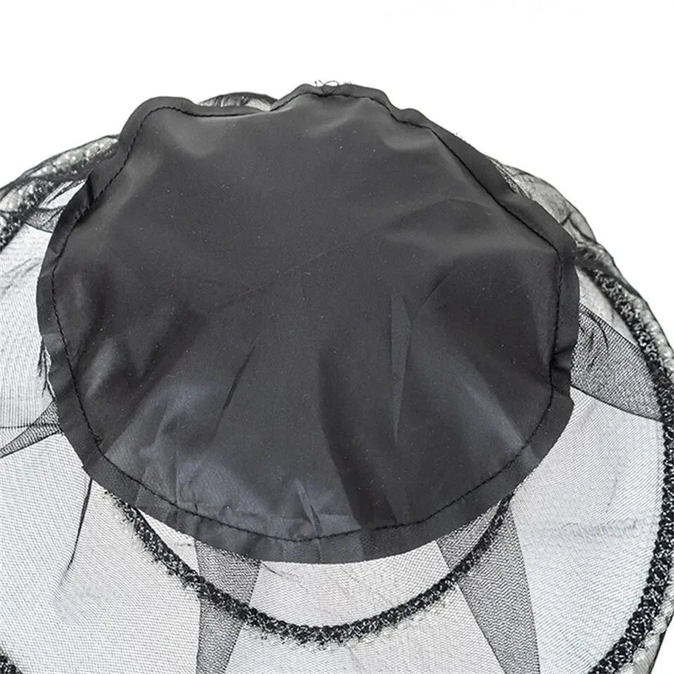 Anti Mosquito Fishing Cap Breathable Adjustable Mesh Hat For Outdoors