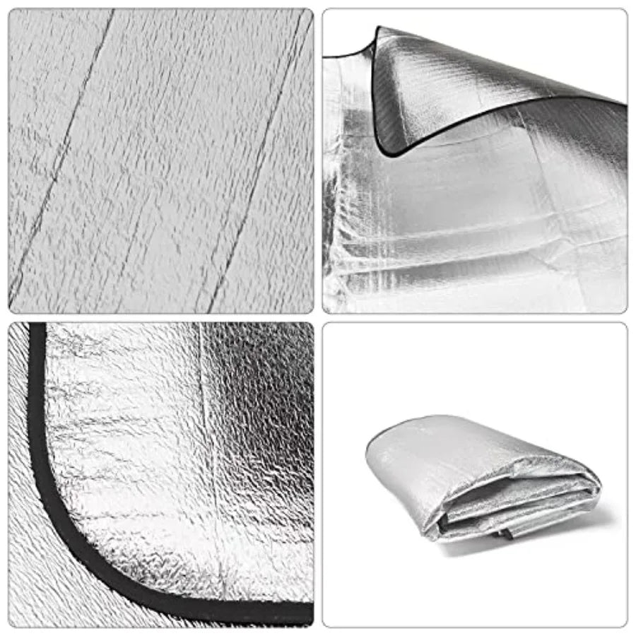 Outdoor Double Sided Aluminum Foil Eva Picnic Camping Waterproof Insulation Mat